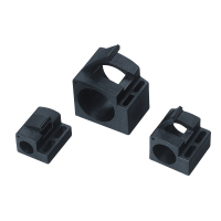 Mounting brackets for cylindrical sensors
