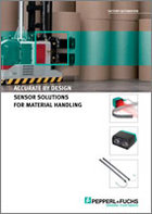 Accurate by design - Sensor solutions for material handling 