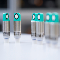 Ultrasonic sensors come in different housing shapes and sizes.