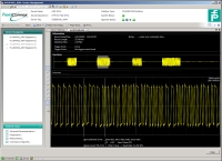 For fieldbus experts: The embedded oscilloscope provides detailed insights