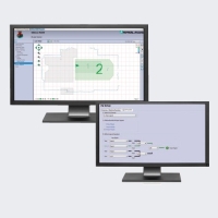 PACTware software allows quick configuration of the detection fields.