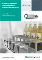 Ultrasonic sensor uc18gs brochure