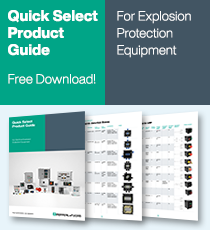Deckblatt des Quick Select Product Guides für elektrische Systeme und Komponenten für den Explosionsschutz