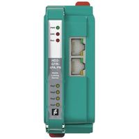 PROFINET gateway with two independent connections to a simplex or redundant host system. 