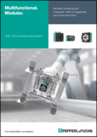 VOS 2-D Vision Sensors brochure cover