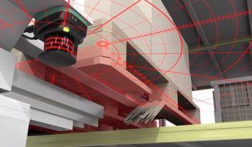 2D laserový skener R2000 Detection spolehlivě rozpozná rozbité palety