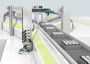 Ethernet IO modules with IO-Link master for use in conveyor technology