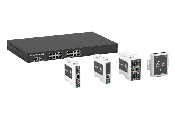 Brány od společnosti Pepperl+Fuchs Comtrol pro připojení sériových zařízení k síti Ethernet (DeviceMaster®)