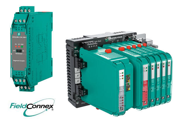 Os acopladores de segmento e Pontos centrais de alimentação FieldConnex® oferecem mais funcionalidades para sua infraestrutura de barramento de campo.
